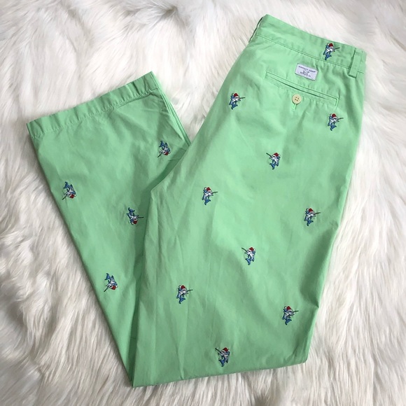 Vineyard Vines Other - Vineyard Vines Swordfish Christmas Club Pants 34